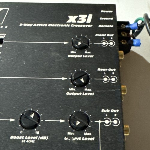 Kicker X3i 3-Way Active Crossover - Picture 2 of 11