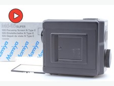  MINT w/Screen Mamiya M 645 135 Film Back Holder HC401 Super Pro TL From JAPAN