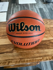 Wilson Evolution Basketball 29,5'' Größe Indoor Spielball - schwarze Zusammensetzung