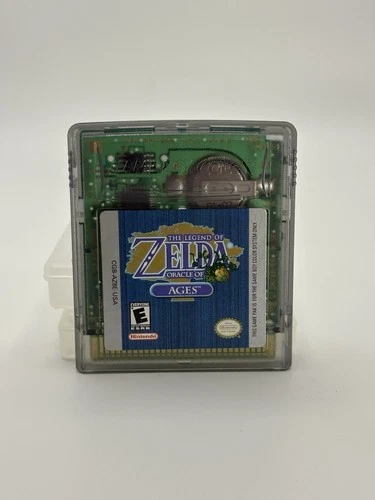 Legend of Zelda Oracle of Ages (Nintendo Game Boy Color, 2001) TESTED