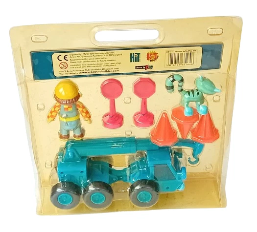 Bob the Builder FRICTION LOFTY PLAY SET Bob Pilchard Action Figures 2002 BNIB - Image 4 of 4