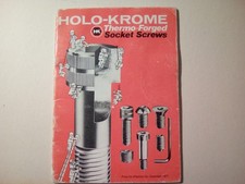 holo krome socket screws catalogue 1977 acor34