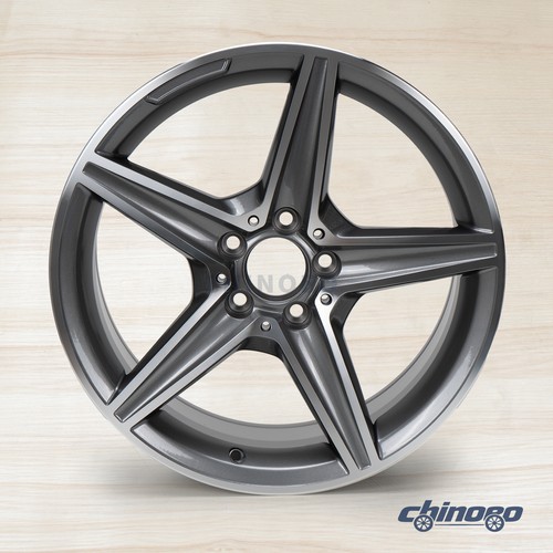 Set 4 18X8.5 Wheel Rim For Mercedes C300 C350 E320 E350 E400 18 Inch 5x112 Rims - Picture 4 of 14