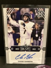 2022 Leaf Draft - Autographs Chase Garbers #BA-CG1 (AU, RC)