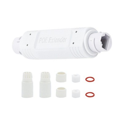 1PC Ip66 Waterproof POE Repeater 100mbps RJ45 Support IEEE802.3af/at DC44-57V