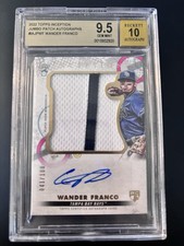 2022 Topps Inception - Inception Autograph Jumbo Patch Wander Franco #IAJP-WF...
