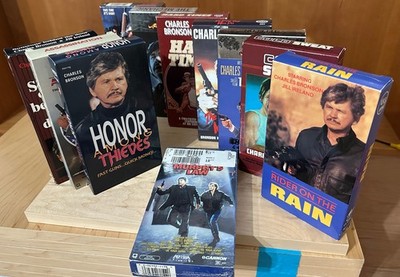 Charles Bronson Movies Lot of 11 VHS tapes Telefon, Death Wish 4 + More