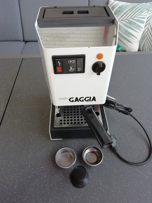 Gaggia Classic Coffee Weiß Siebträger Espressomaschine 90er