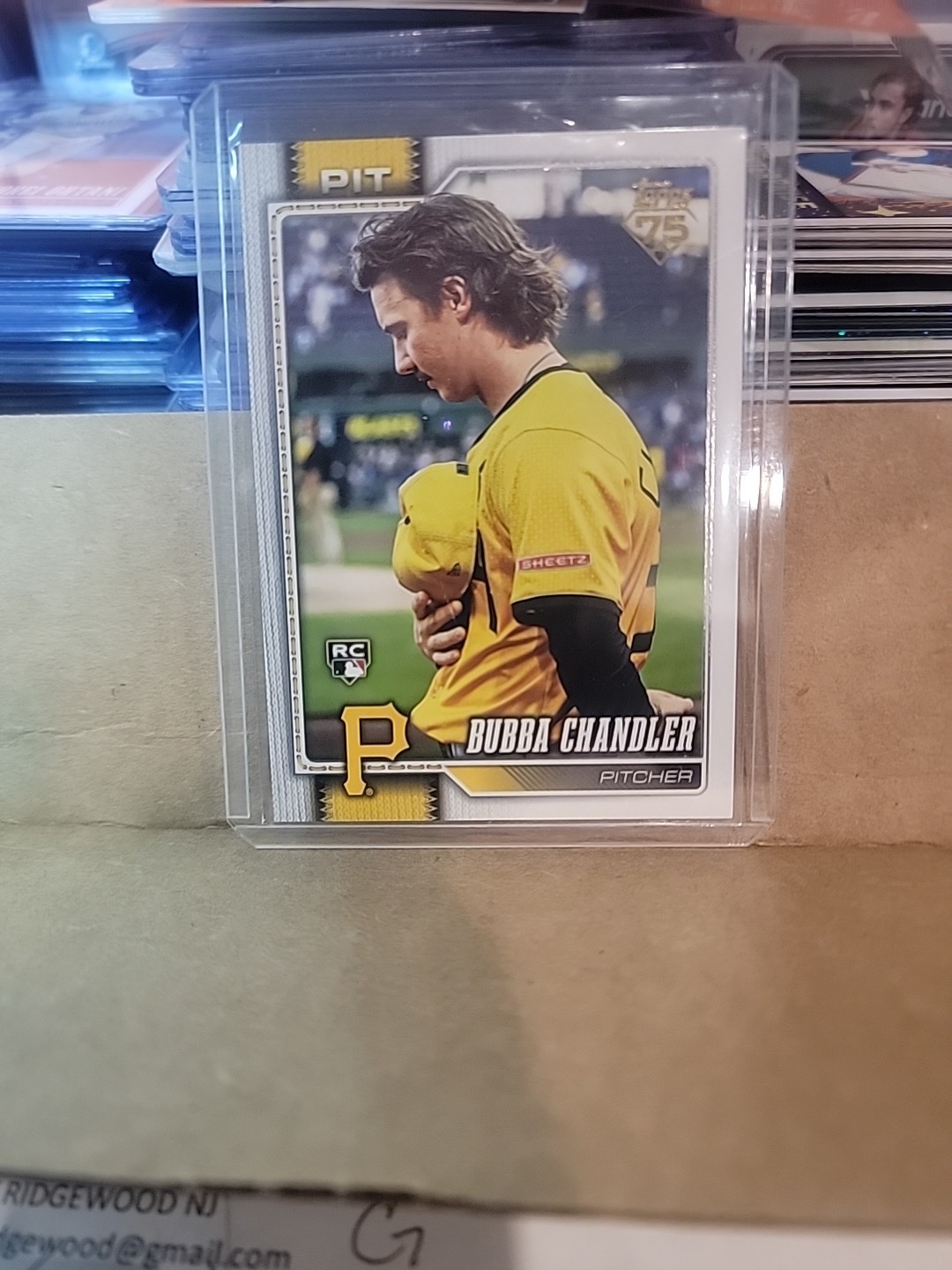 2026 Topps Series 1 Bubba Chandler Golden Mirror Image Variation Ssp Rc# 283