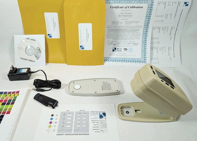 X-Rite M 504 Reflective 2 mm Color Densitometer, Certified, Calibrated Exc.