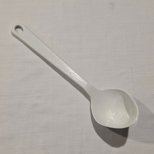 Tailor Made Products White Ladle Plastic 10 Inch Used