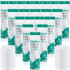 Cotton Rounds 2000 PCS Bulk Exfoliating Face Makeup Remover Facial Pads