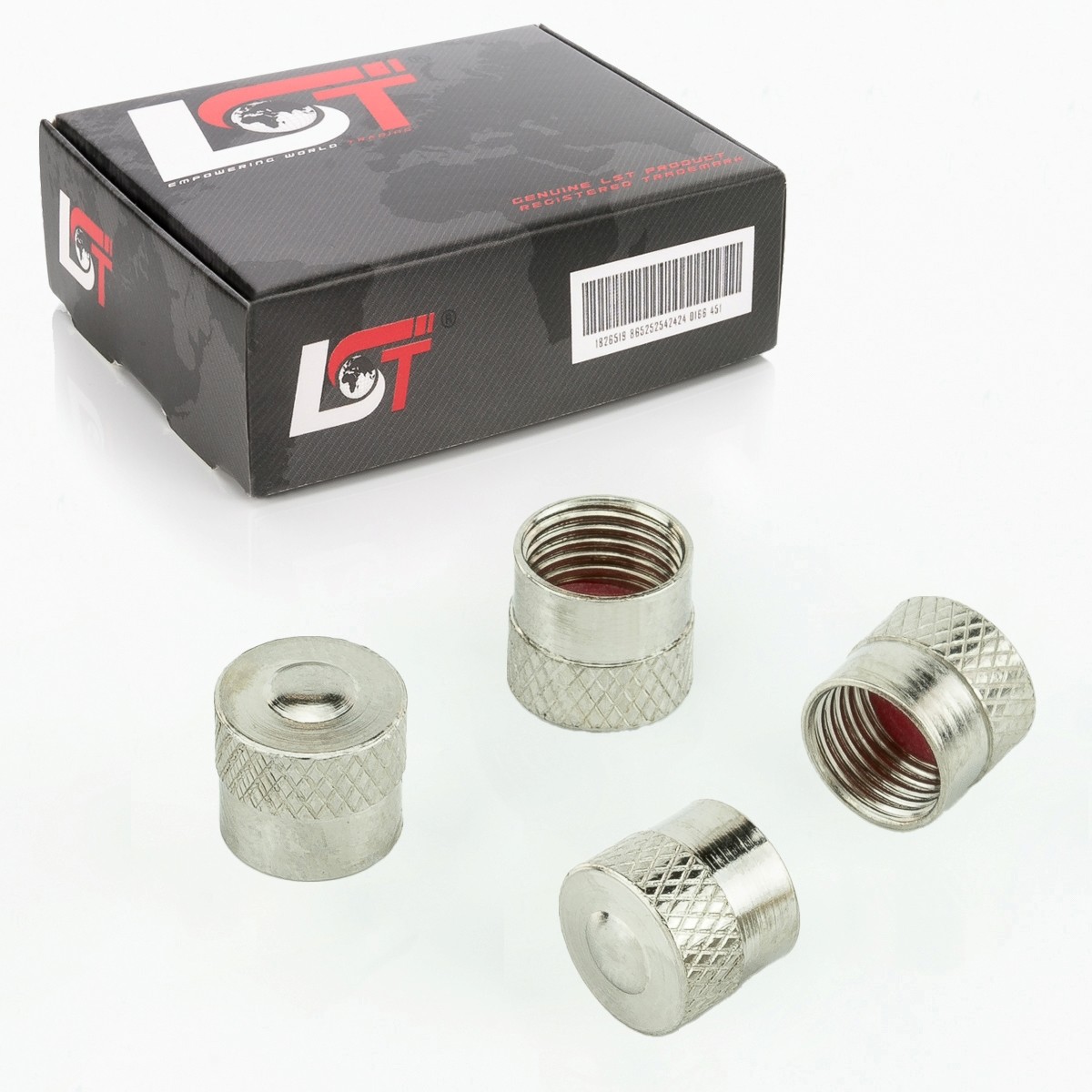 4x Valve Caps Tire Valve Cover Silver Color for CHRYSLER