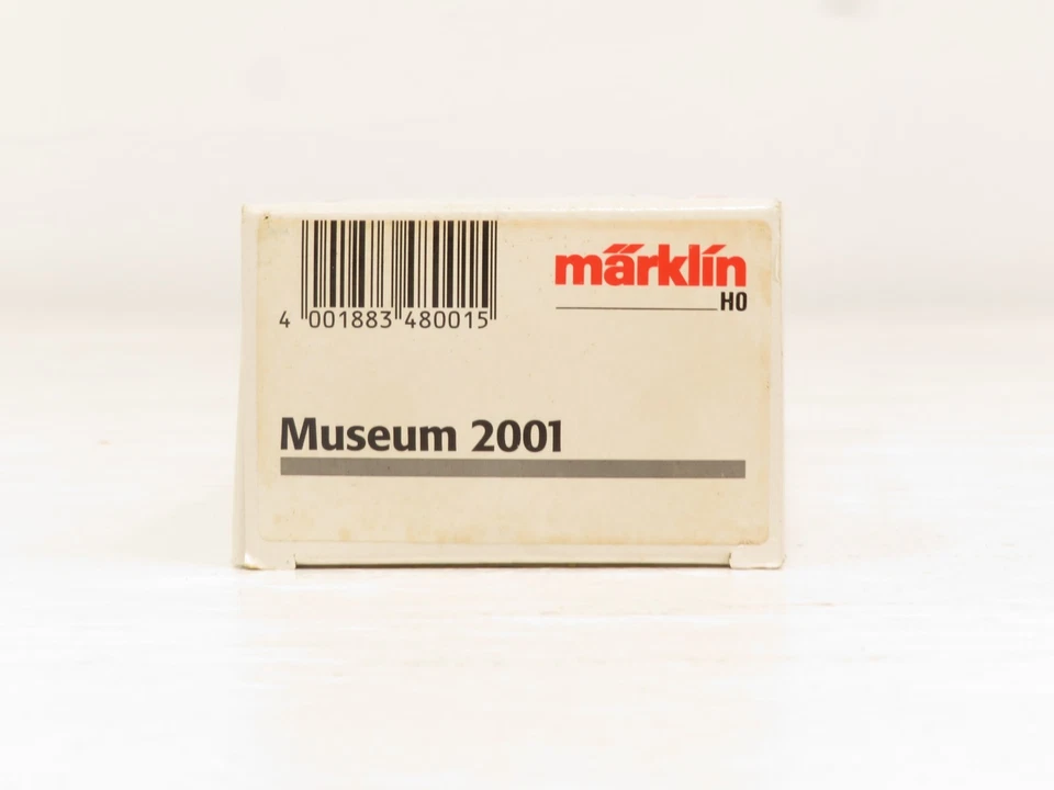 Marklin 2001 HO Museum Heavy Duty Stake Flat Car/Press Load LN - Image 3 of 4