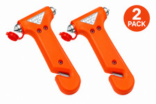 Automotive Emergency Tool Car Safety Hammer Window Breaker Seatbelt Cutter 2pc