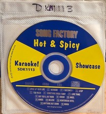 1113 HOT SPICY SONG FACTORY  KARAOKE CDG  LOT TENN