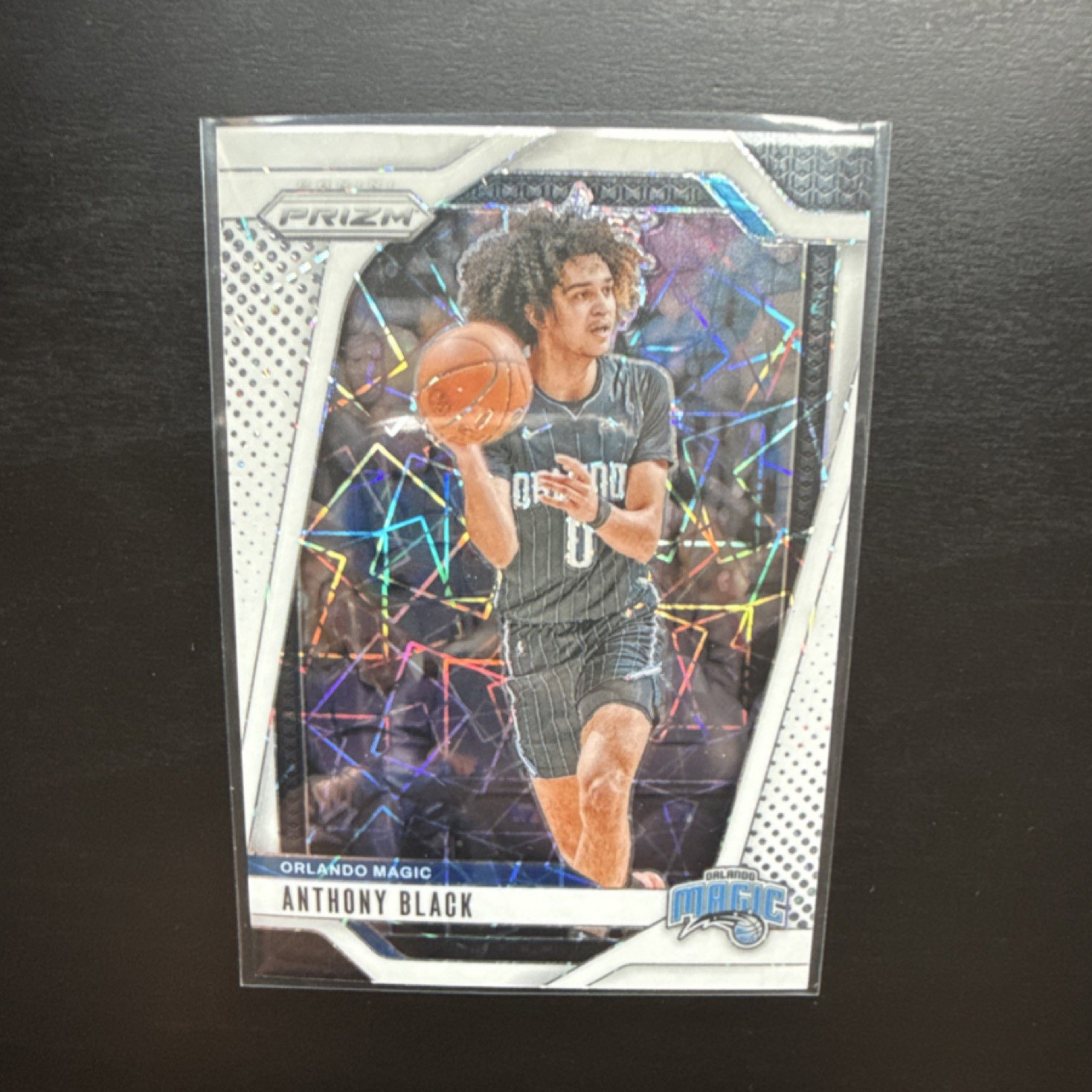 Anthony Black 2024-25 Panini Prizm #219 White Lazer Prizm /275 Orlando Magic