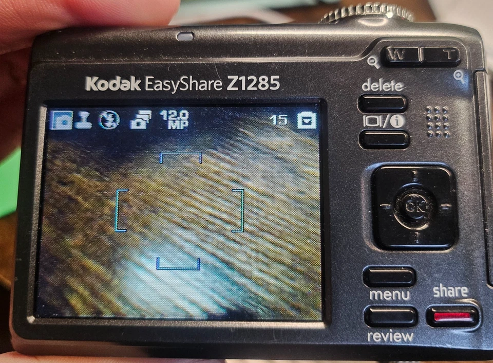 Kodak EasyShare Z1285 Black 12.1MP Digital Camera Tested - NO SD Card - Image 3 of 4