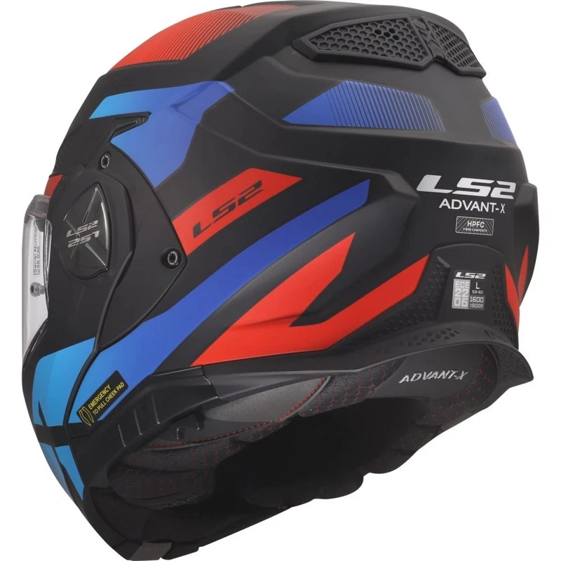 LS2 FF901 Advant X Nova Black Red Blue, photo 8 of 8