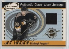 2001-02 Pacific Atomic Game-Worn Jerseys Jan Hrdina #44 14tz