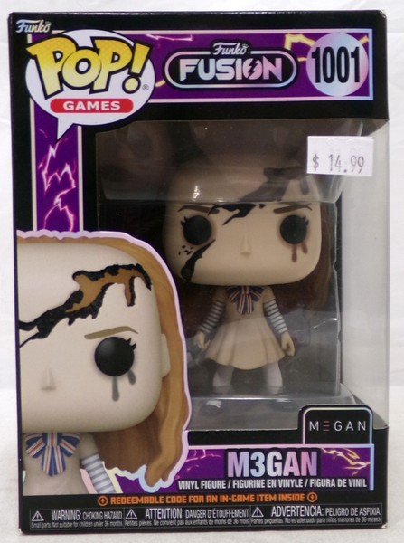 2024 Funko Pop! Games Funko Fusion 1001 M3Gan Vinylfigur Neu-image