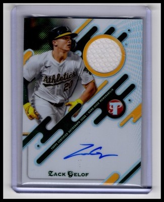 2025 Topps Pristine #PPAR-ZG Zack Gelof Pristine Pieces Autographs Relics