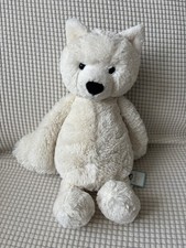 Authentic Jellycat Original Bashful Arctic Fox BNWT