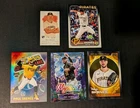 2024-25 PAUL SKENES Baseball Card Lot of 5 w / Rc,Inserts,Mini  Pirates LOT OF 5