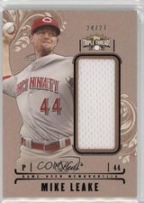 2014 Topps Triple Threads Unity Single Jumbo Relics Sepia 24/27 Mike Leake 0c6