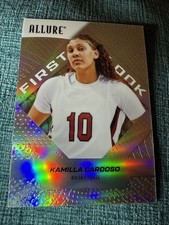 2025 Upper Deck Allure #124 Kamilla Cardoso First Look + Base Card