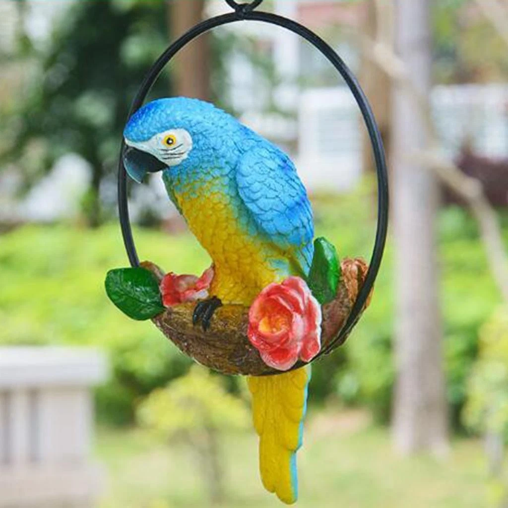 Figurine Décorative Perroquet En Laiton Rétro – Idéale Pour Table, Vitrine Ou Bibliothèque