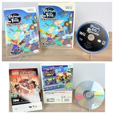 Phineas and Ferb Across the 2nd Dimension Nintendo Wii CIB 2006