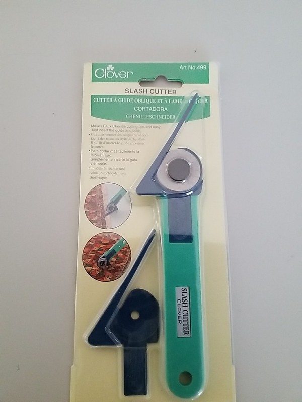 CLOVER Straight Slash Cutter  Sewing Quilting Crafting Fabric Seam Tool NIP #499
