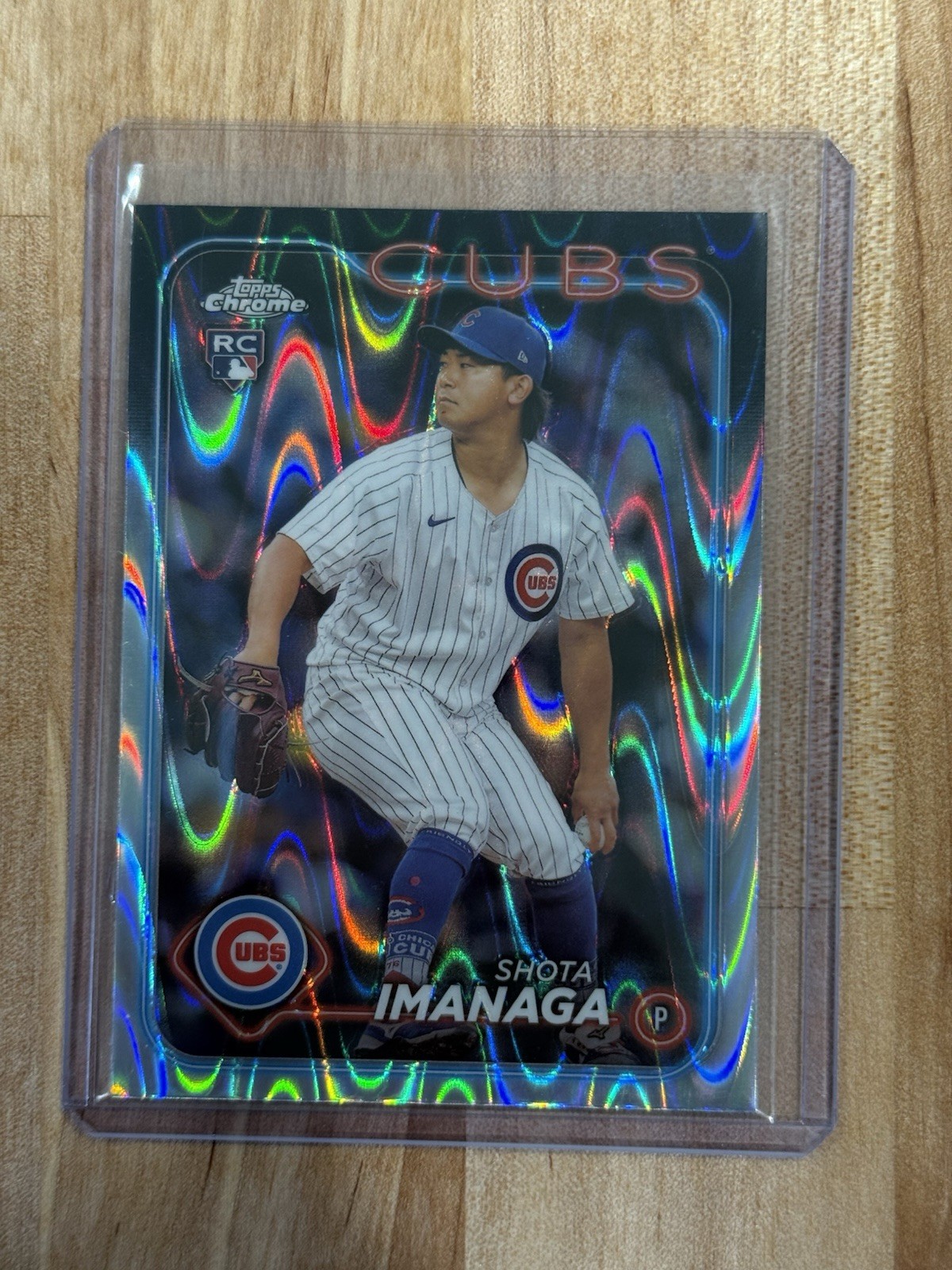 2024 Topps Chrome Shota Imanaga Raywave Refractor RC #121