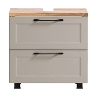 Badezimmer Waschbeckenunterschrank Waschtisch-Unterschrank 60 Cm Kaschmir Eiche