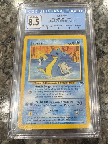 Lapras graded CGC 8.5 for sale on eBay
