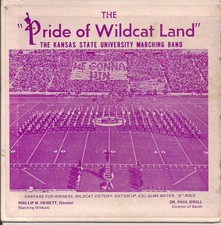 vinyl record Kansas K State Marching Band Pride of Wildcat Land 7 inch 33