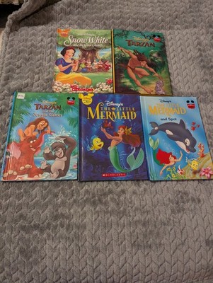 Disney Books Lot Four Of Six