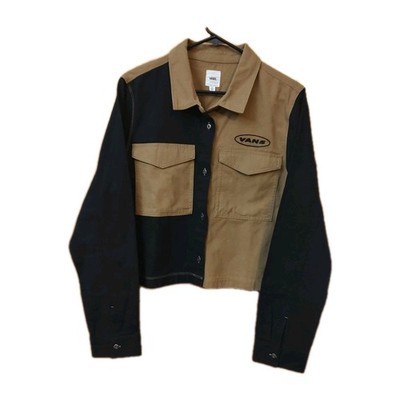 Vans Vault Two-Tone Trucker Jacket iBlack Tan Size XL