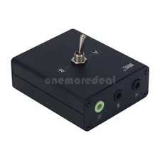 Lossless 3.5MM 2-IN 1-OUT/1-IN 2-OUT Audio Converter Headphone Speaker Switch