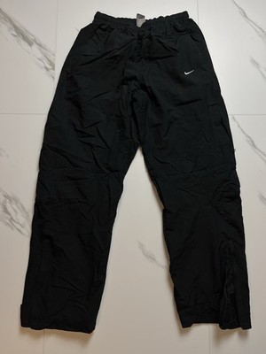 Nike Trackpants Open Leg Original Herren S Trainingshose Schwarz
