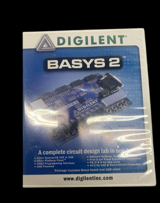 Digilent BASYS2 FPGA Development Board   Xilinx Spartan-3E XC3S100E - Pre Owned