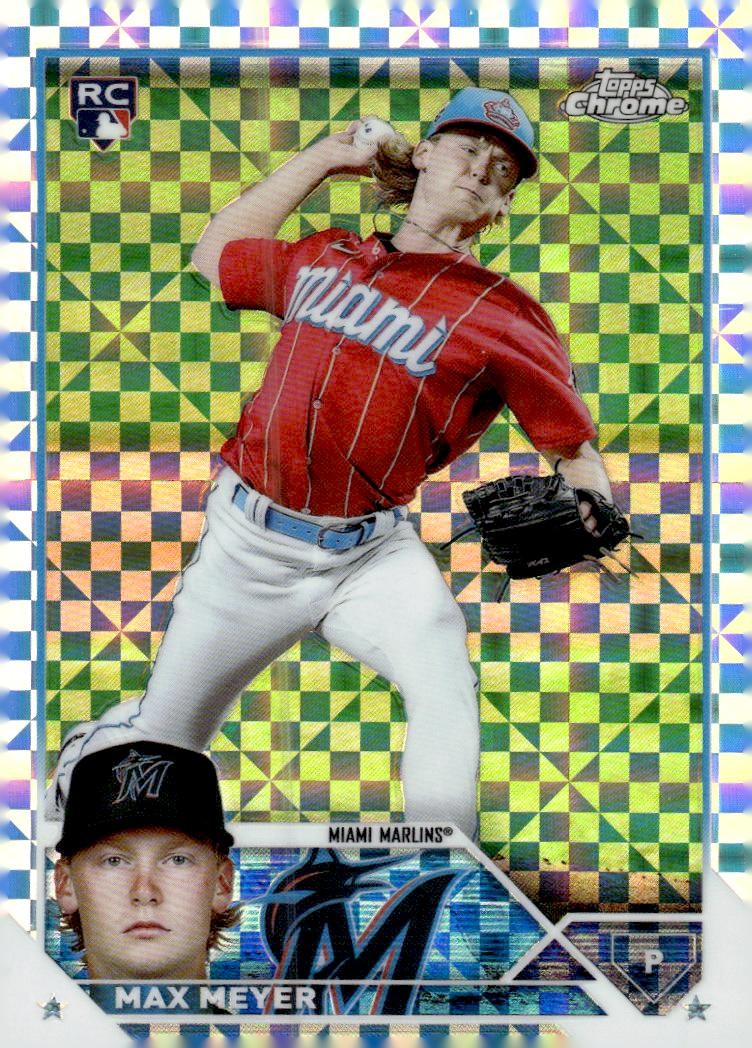 2023 Topps Chrome #104 Max Meyer X-Fractors
