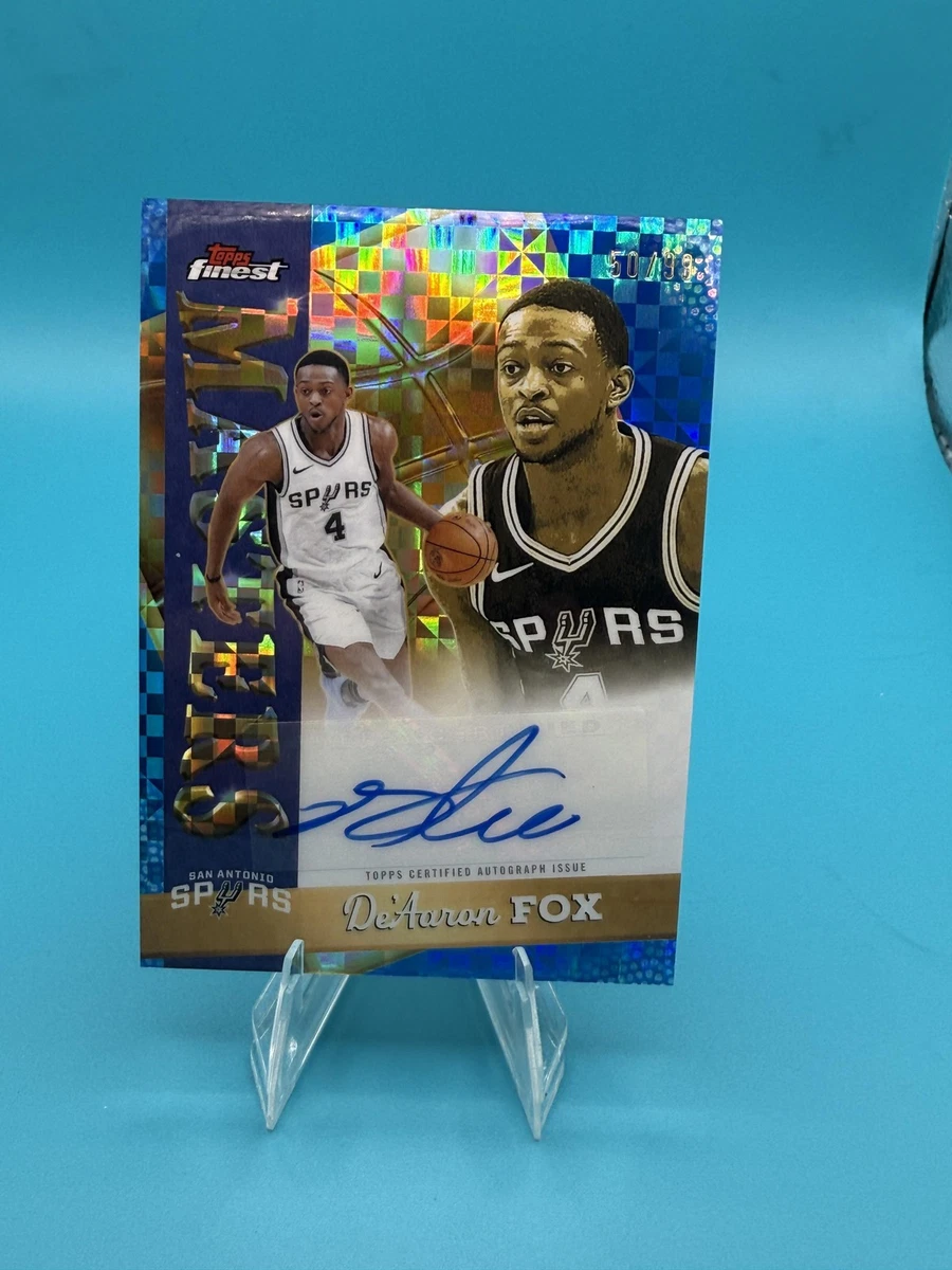 Topps San Antonio Spurs Basketball Autographed Sports Trading