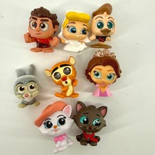 Disney Doorables Mixed Lot Figures Ralph Cinderella Tigger Marie 8pc Set