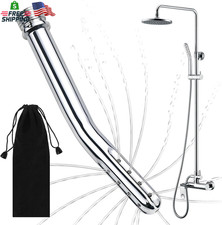 Metal Shower Cleaner Enema Douche System, Handheld Water Shower Nozzle Anal Rins
