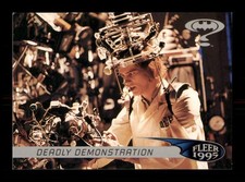 44 Deadly Demonstration Fleer Batman Forever 1995 Trading Card TCG CCG