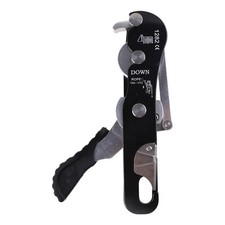 Professional Rock Climbing Descender Equipment for 10-12mm Rope Self-braking Sto