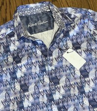 ROBERT GRAHAM MENS AUTHENTIC BRAND NEW ORIGINAL DRESS SHIRT Size M MEDIUM , NWT