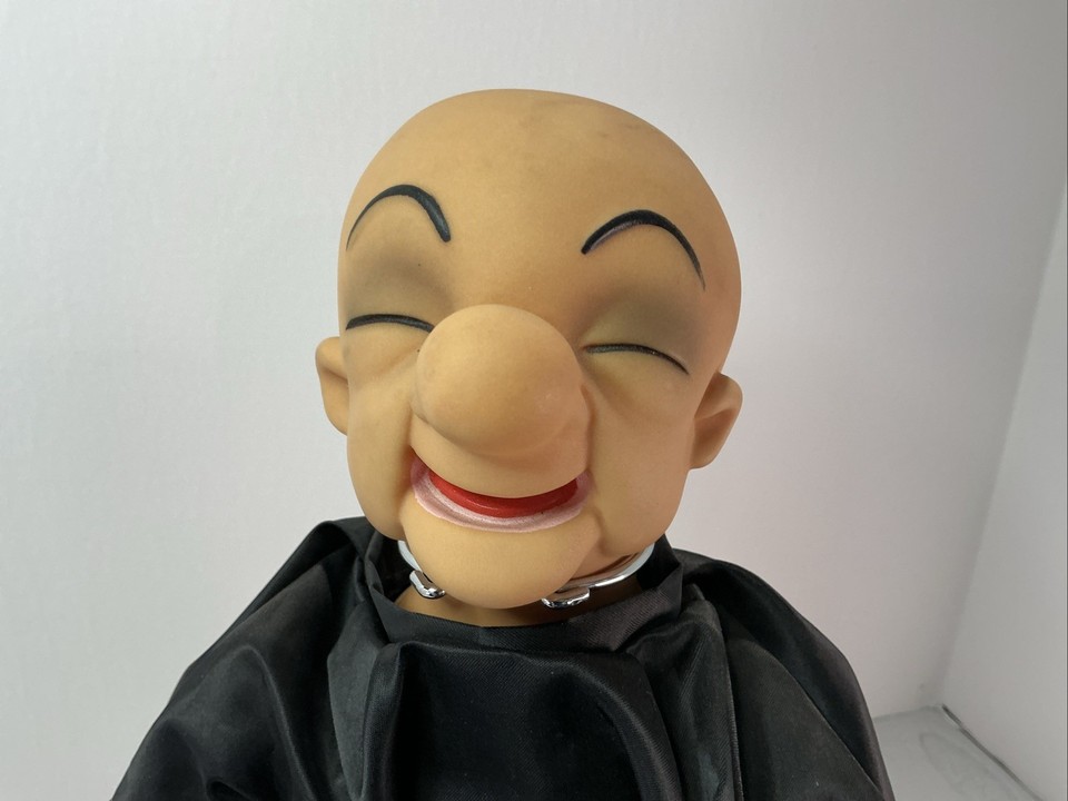 Vintage Mr MAGOO 1989 Plush Doll with Vinyl Head 13’’ Tall RUBBER HEAD ...